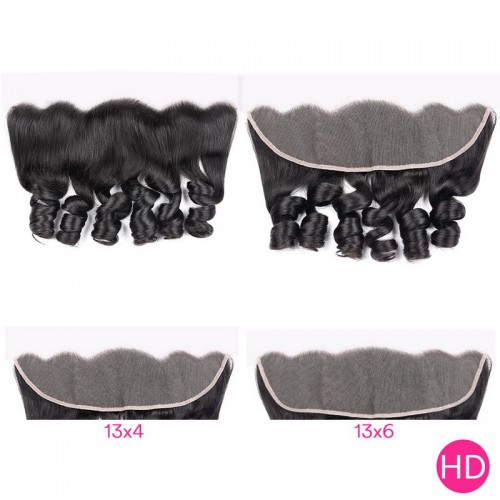Virgin Hair Loose Wave 13x4 13x6 HD Lace Frontal | Human Hair Wig | Lace Front